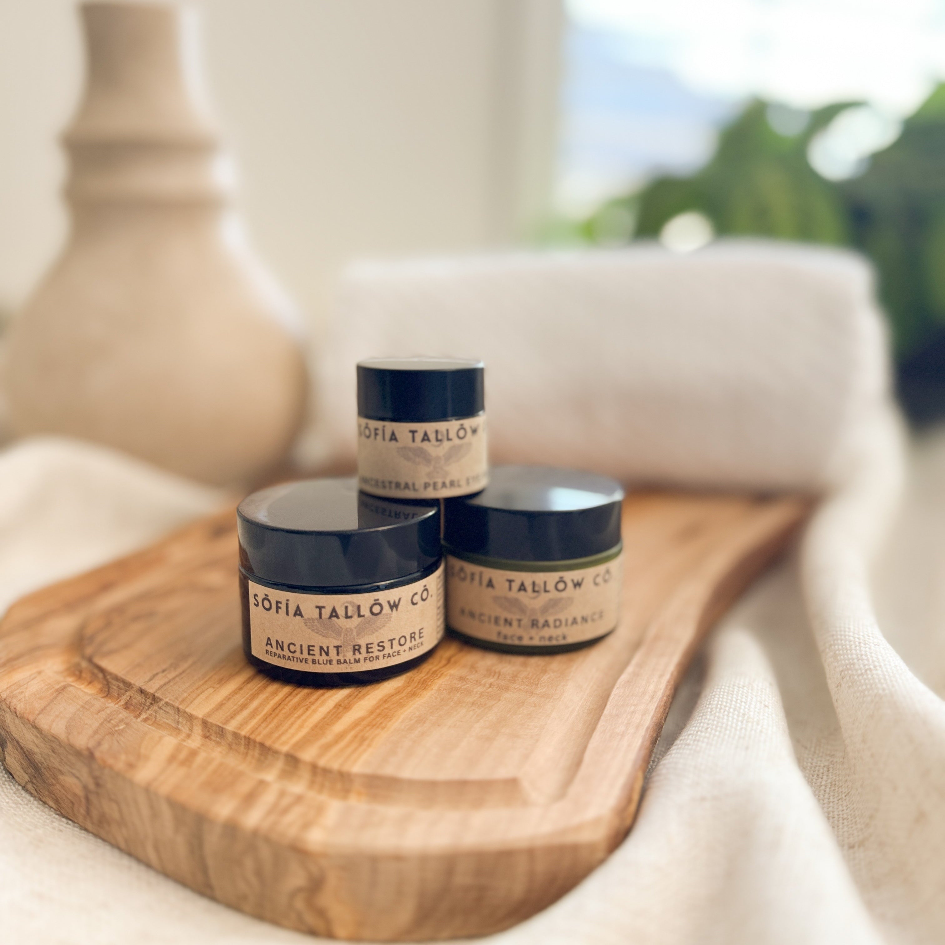 The Face + Neck Ritual Trio